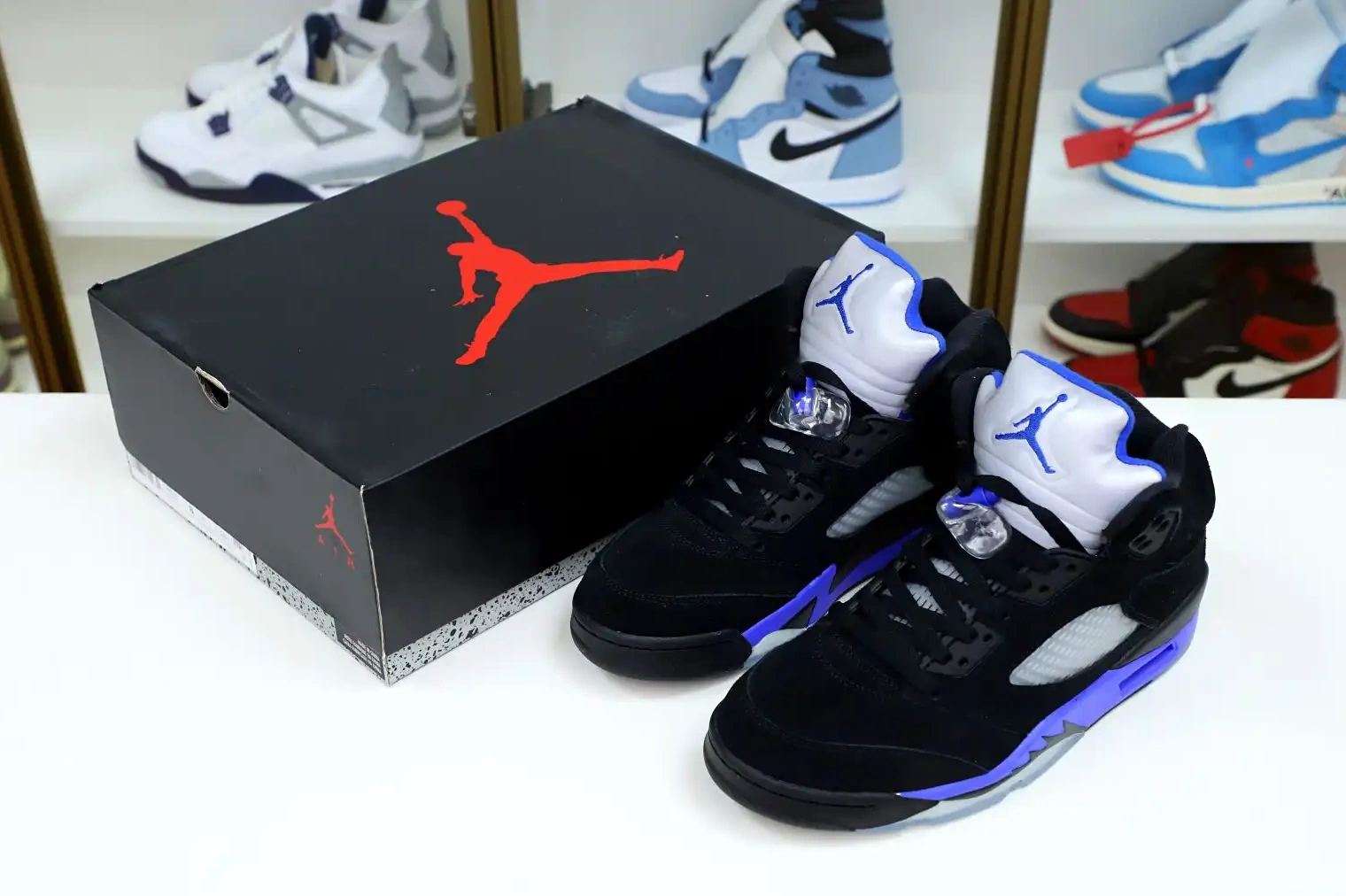 'RACER JORDAN 5 RETRO BLUE' JORDAN Kimikick AIR AIR 0517